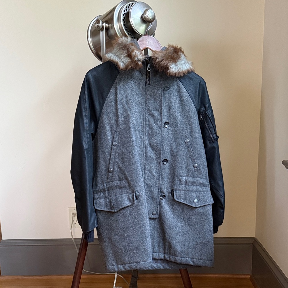 Rag & Bone Wool and Italian Shearing Jacket